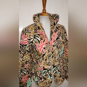 MONSTERA PRINT JACKET